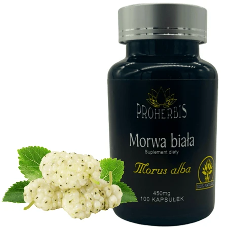 Proherbis Witte moerbei, capsules, 100 st.