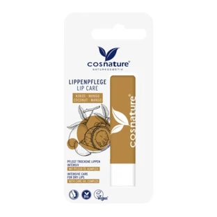 Cosnature, natuurlijke beschermende kokos-mango lippenbalsem, 4,8 g