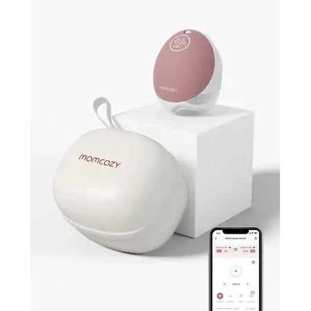 Momcozy M9, tire-lait simple, couleur rouge, 1 pc.