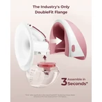 Momcozy M9, tire-lait simple, couleur rouge, 1 pc.