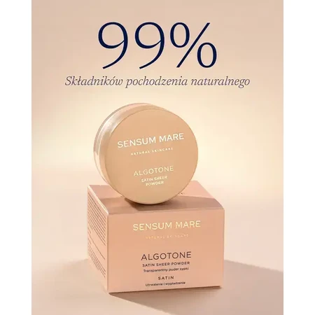Algotone, poudre libre transparente au fini satiné, 10 g