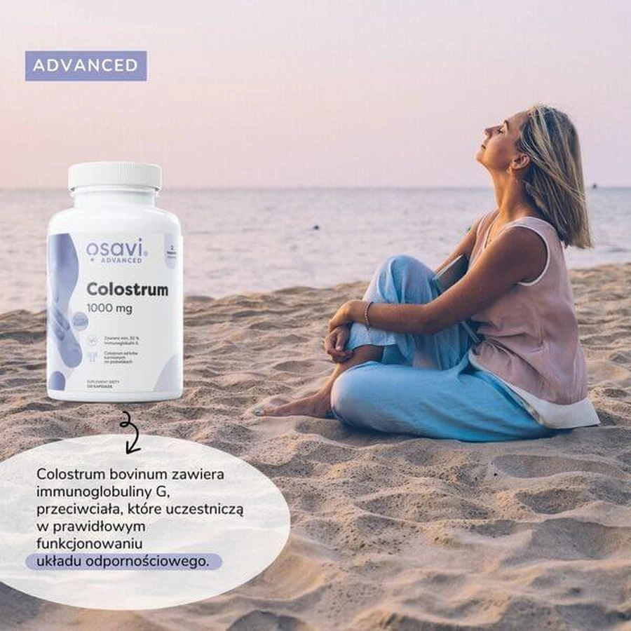 Osavi Colostrum 1000 mg, capsules, 180 st.