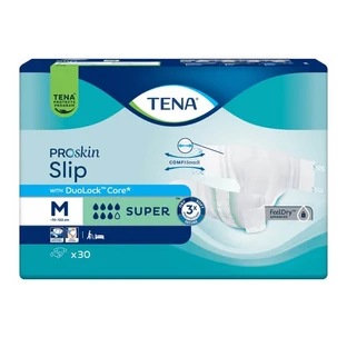 TENA Slip ProSkin Super, Windeln, Größe M, 30 Stück.