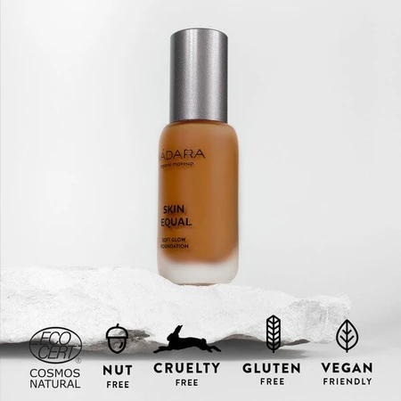 Madara Skin Equal, Soft Glow Foundation SPF15, foundation, Chesnut 90, 30 ml.