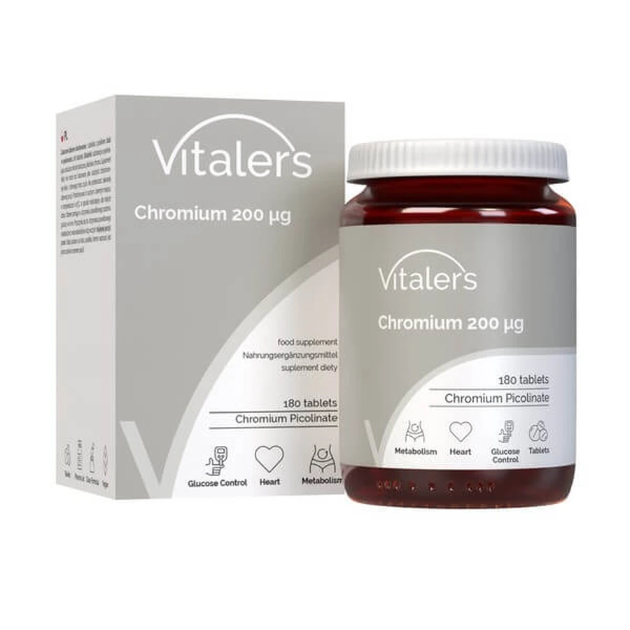 Vitaler's Chromium 200 µg, tablets, 180 pcs.