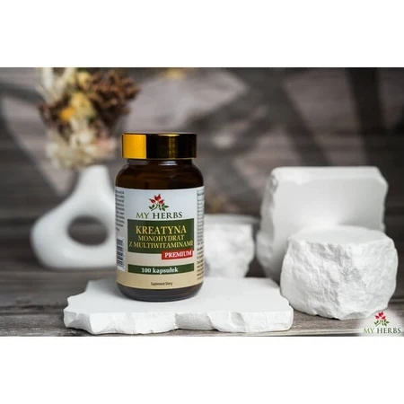 Bio Herbs Créatine monohydrate avec multivitamines, gélules, 100 pcs.