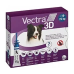 Vectra 3D Solution für Hunde 10-25 kg, Parasitenschutz, Pipetten, 3 Stück.