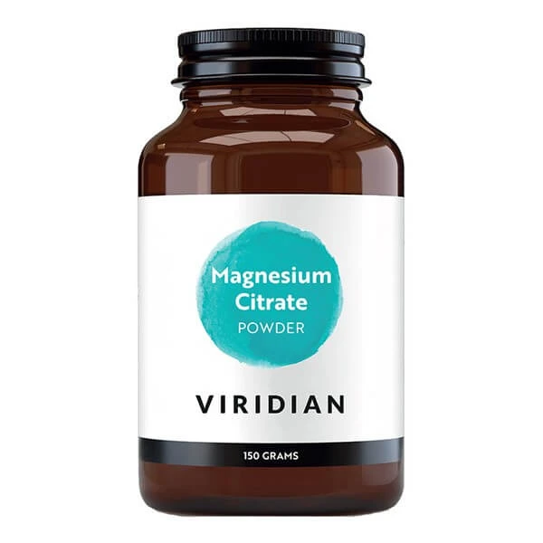 Viridian Magnesium Citrate - Magnesium, powder, 150 g
