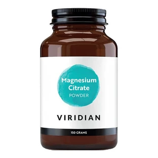 Viridian Magnesio Citrato - Magnesio, polvo, 150 g