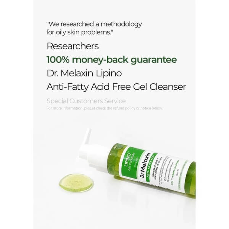 Dr.Melaxin Lipino Gel Cleanser, reinigende anti-zure gel, 150 ml