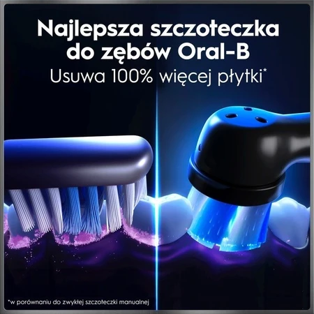 Oral-B iO 10, electric toothbrush, Cosmic Black, 1 pc.