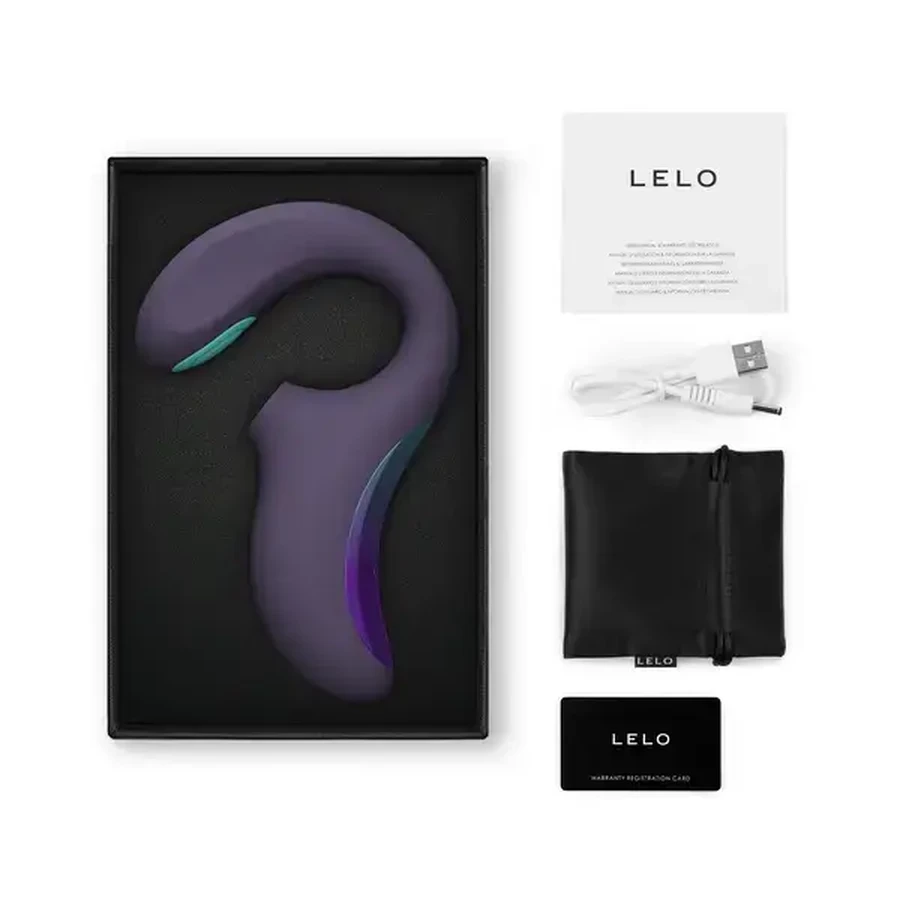 Lelo Enigma Double Sonic Cyber Purple, double sonic vibrator, 1 pc.