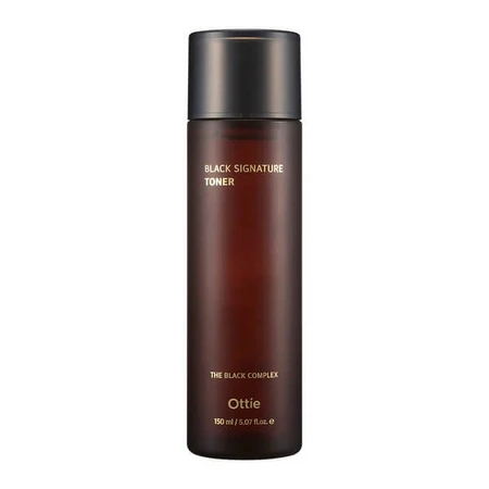Ottie Black Signature, tonique pour le visage au mucus d'escargot, 150 ml