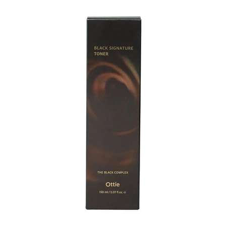 Ottie Black Signature, tonique pour le visage au mucus d'escargot, 150 ml