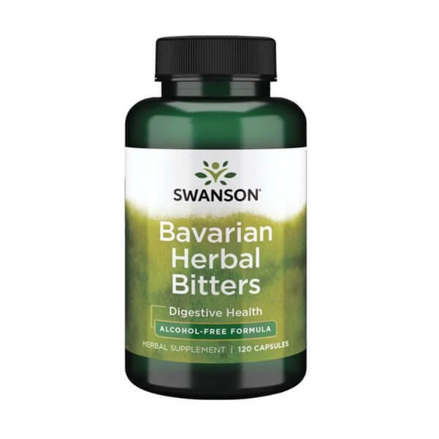 Swanson Bavarian Herbal Bitters, capsules, 120 pcs.