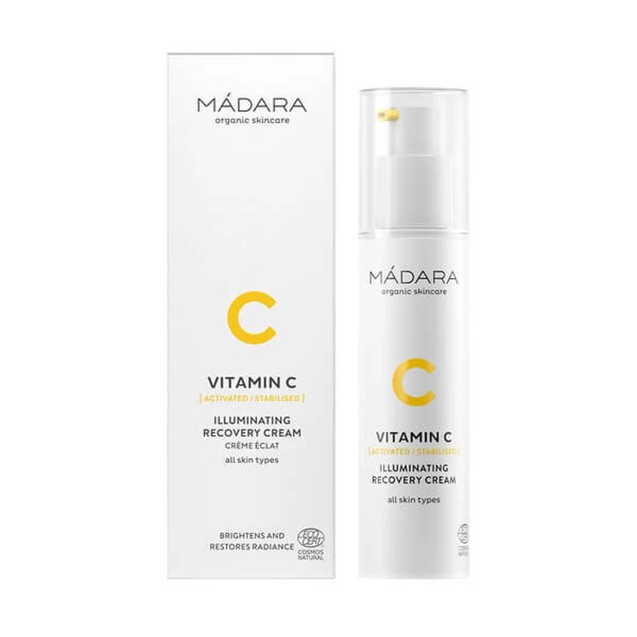 Madara Vitamine C, crème hydratante à la vitamine C, 50 ml
