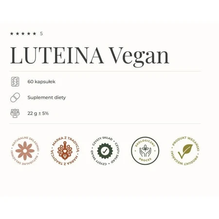 Gorvita Lutein Vegan, capsules, 60 pcs.