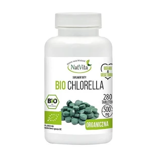 NatVita Bio Chlorella, tabletten, 280 st.