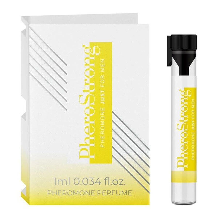 PheroStrong feromoon Just for Men, feromoonparfum voor mannen, vloeibaar, 1 ml
