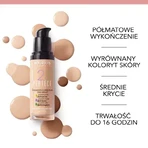 Bourjois 1, 2, 3 Perfect, medium coverage face primer, 51 Light Vanilla, 30 ml