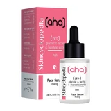 Skincyclopedia, exfoliating night serum with lactic, glycolic and mandelic acid, 30 ml