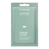 Yoskine Japan Pure Rice Infusion, masque en tissu hydratant et apaisant, 1 pc.
