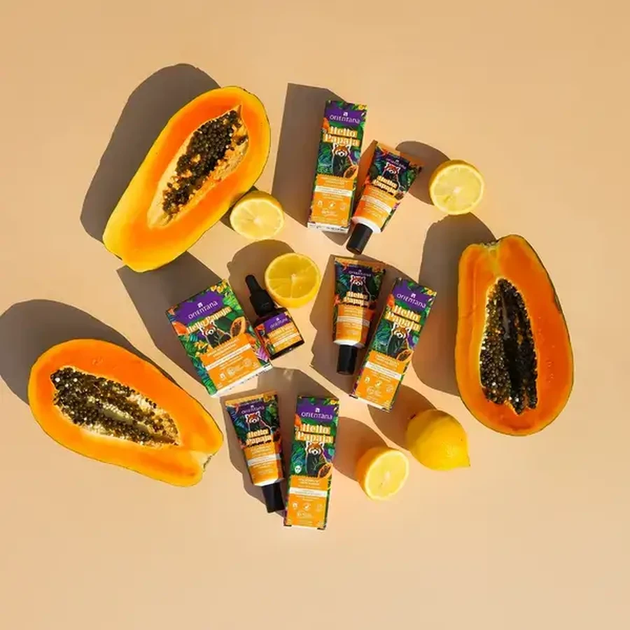 Orientana Hello Papaya, energizing day face cream, 40 ml