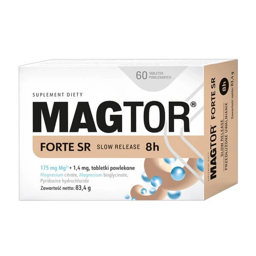 Magtor Forte SR, tablets, 60 pcs.