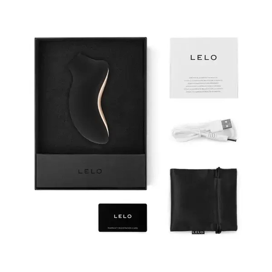 Lelo Sona 2 Cruise Black, stimulateur clitoridien sonique, 1 pc.