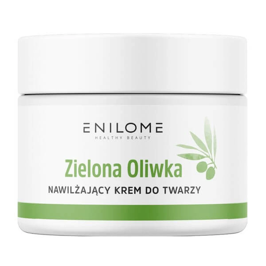 Enilome Healthy Beauty Groene Olijf, hydraterende gezichtscrème, 50 ml