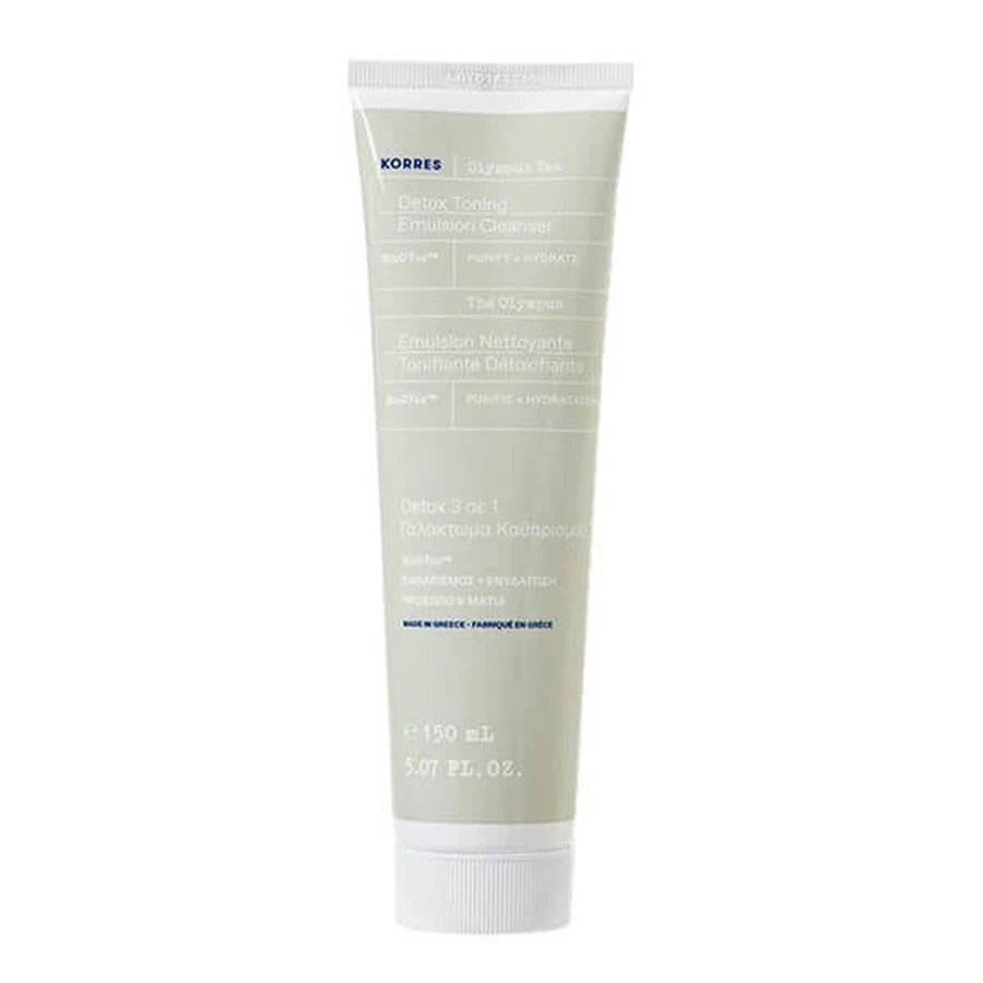 Korres Olympus Tea, émulsion nettoyante pour le visage, 200 ml