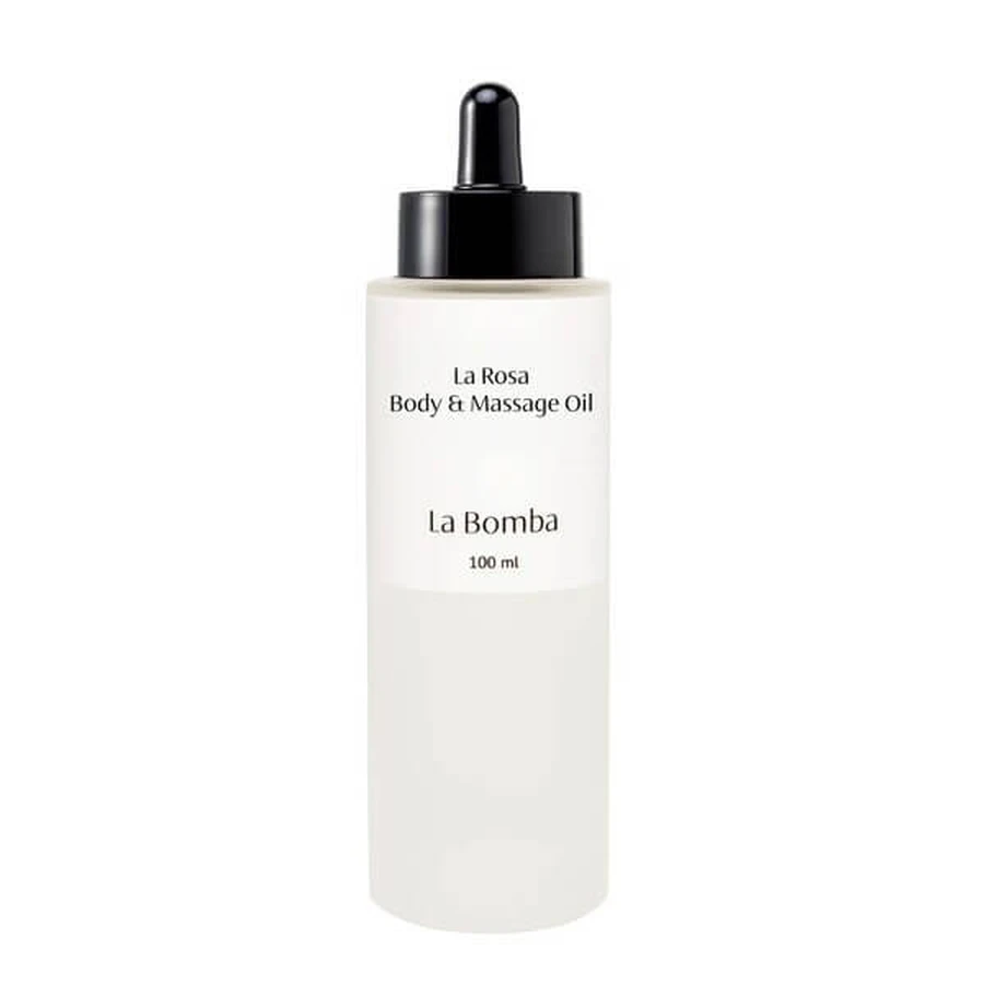 La Bomba, La Rosa Body &amp; Massageolie, 100 ml.