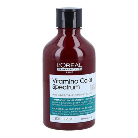 L'Oréal Vitamino Color Spectrum, shampoo to neutralize warm tones in color-treated hair, 300 ml