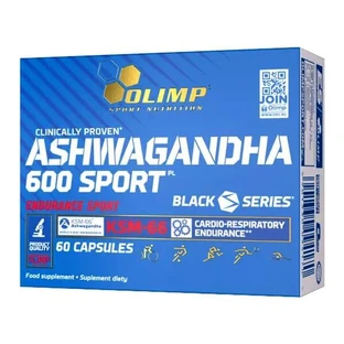 Olimp Ashwagandha 600 Sport, gélules, 60 pcs.