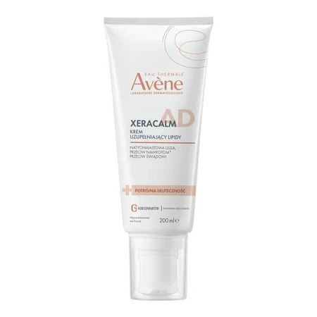 Avene Eau Thermale Xera Calm A.D, lipid replenishing cream, 200 ml