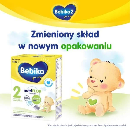 Bebiko 2 NutriFlor Expert, opvolgmelk voor zuigelingen vanaf 6 maanden, poeder, 550 g