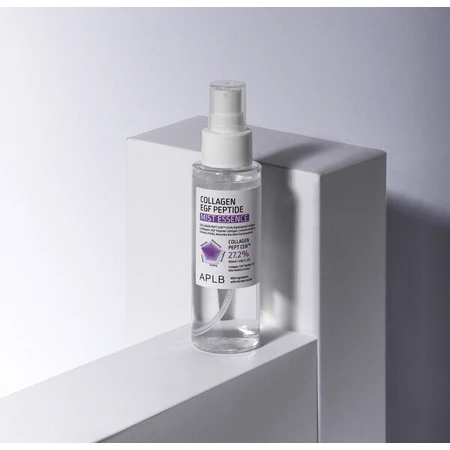 APLB Collagen EGF Peptide Mist Essence, facial mist-essence with collagen and EGF peptides, 105 ml.