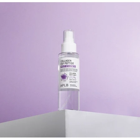 APLB Collagen EGF Peptide Mist Essence, facial mist-essence with collagen and EGF peptides, 105 ml.