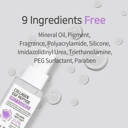 APLB Collagen EGF Peptide Mist Essence, facial mist-essence with collagen and EGF peptides, 105 ml.