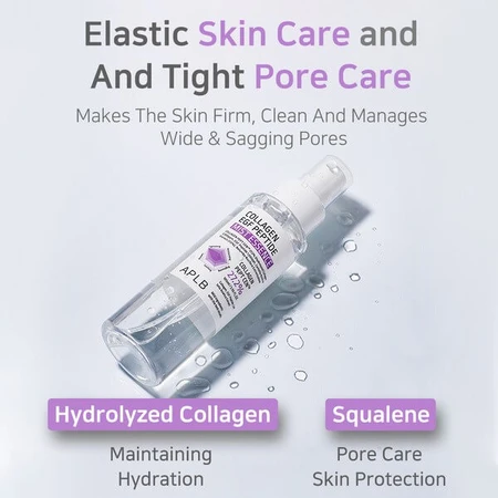 APLB Collagen EGF Peptide Mist Essence, facial mist-essence with collagen and EGF peptides, 105 ml.