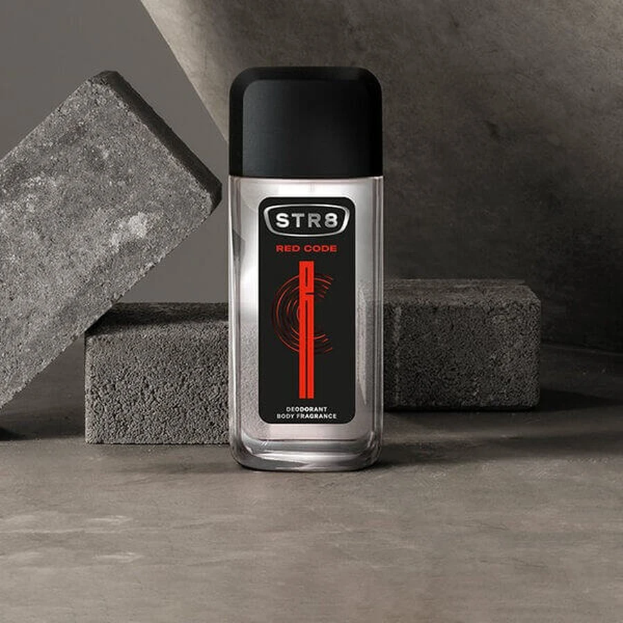 STR8 Red Code, geurende deodorant met verstuiver, 85 ml