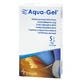 Aqua-Gel, Hydrogel-Verband, 5,5 x 11 cm (oval), 5 Stück.