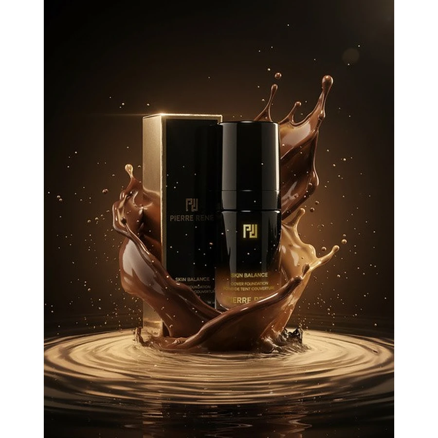 Pierre Rene, waterproof en dekkende foundation Fluid Skin Balance No. 20 Clear Light, 30 ml