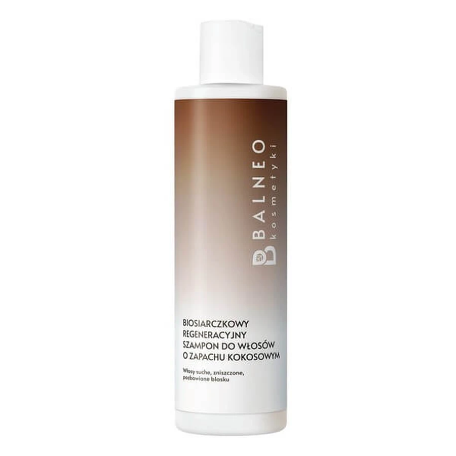 Balneocosmetics, biosulfide hair regeneration shampoo, 250 ml