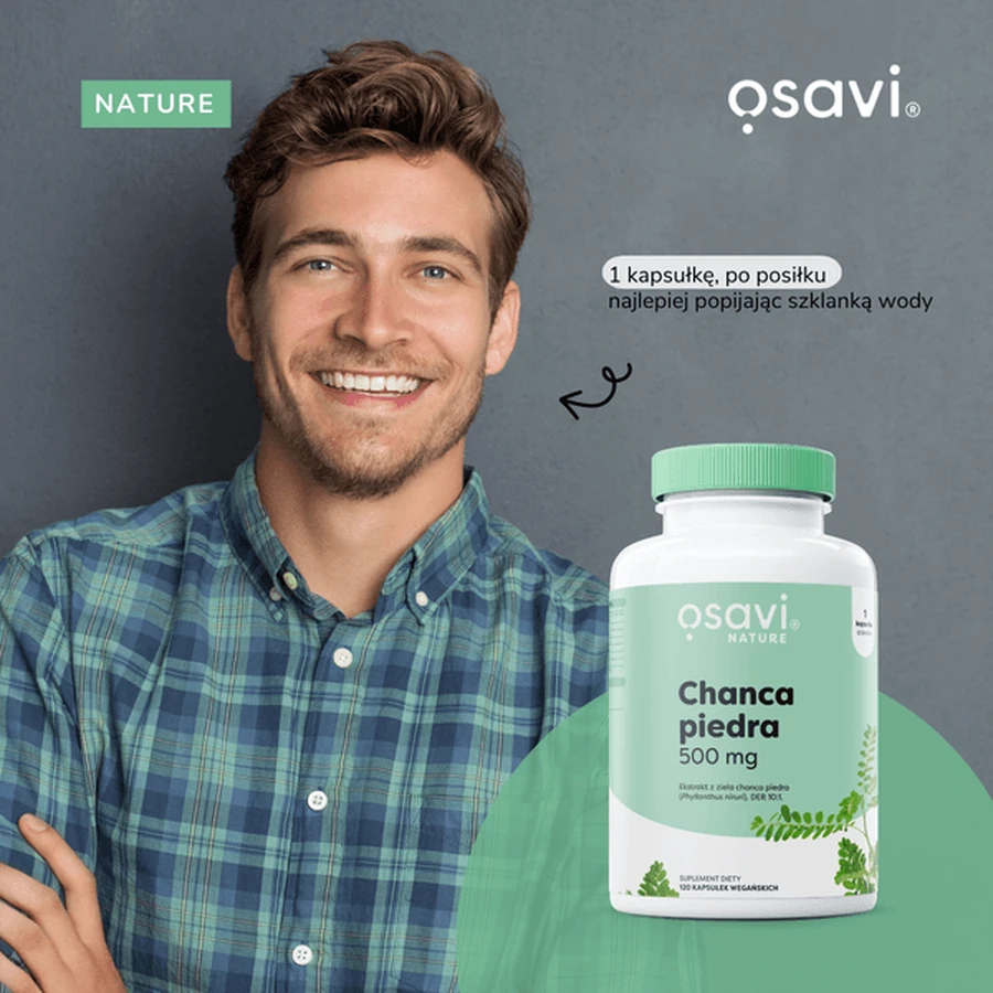 Osavi Chanca piedra 500 mg, harde capsules, 120 st.