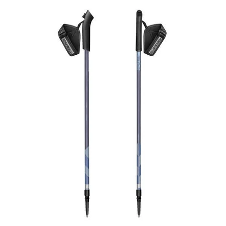 Spokey Cloud Nordic Walking, telescoopstokken, blauw, 2 stuks.