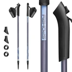 Spokey Cloud Nordic Walking, telescoopstokken, blauw, 2 stuks.