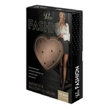 Veera Fashion, patterned tights, 70 DEN, black with dots, size L