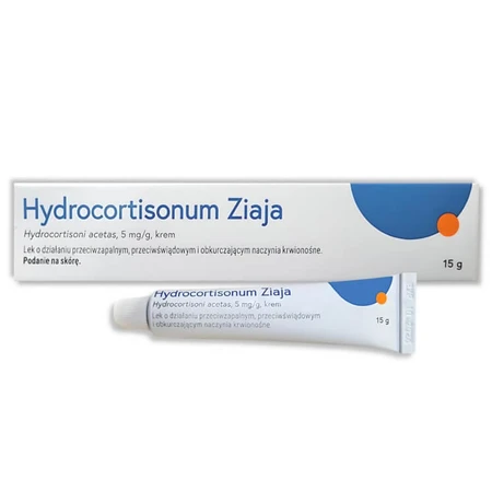 Hydrocortisonum Ziaja, 5 mg/g, Creme, 15 g
