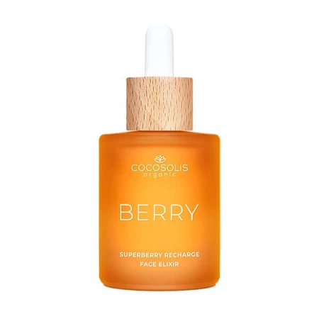 Cocosolis, Berry, revitalizing facial elixir, 50 ml